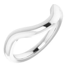 Charger l'image dans la galerie, Sterling Silver Band for 16x12 mm Oval Ring

