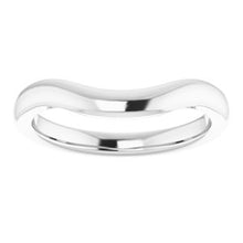 Charger l'image dans la galerie, Sterling Silver Band for 9 mm Cushion Ring
