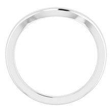 Charger l'image dans la galerie, Sterling Silver Band for 12 mm Cushion Ring
