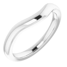 Charger l'image dans la galerie, Sterling Silver Band for 7x5 mm Emerald Ring
