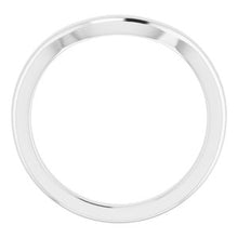 Charger l'image dans la galerie, Sterling Silver Band for 9x7 mm Emerald Ring
