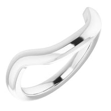 Charger l'image dans la galerie, Sterling Silver Band for 16x12 mm Emerald Ring
