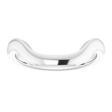 Charger l'image dans la galerie, Sterling Silver Band for 16x12 mm Emerald Ring
