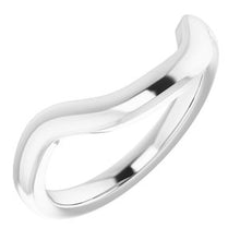 Charger l'image dans la galerie, Sterling Silver Band for 14x10 mm Emerald Ring
