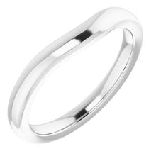 Charger l'image dans la galerie, Sterling Silver Band for 4.5 mm Square Ring
