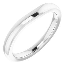 Charger l'image dans la galerie, Sterling Silver Band for 4 mm Square Ring

