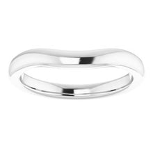 Charger l'image dans la galerie, Sterling Silver Band for 5 mm Square Ring
