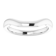 Charger l'image dans la galerie, Sterling Silver Band for 9 mm Square Ring
