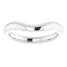 Charger l'image dans la galerie, Sterling Silver Band for 8.2 mm Round Ring

