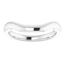 Charger l'image dans la galerie, Sterling Silver Band for 10 mm Square Ring
