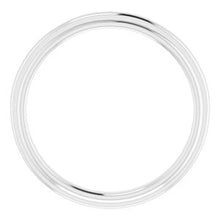 Charger l&#39;image dans la galerie, Sterling Silver Band for 5.5 mm Round Ring
