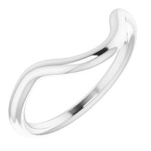 Charger l'image dans la galerie, Sterling Silver Band for 9.4 mm Round Ring
