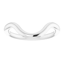 Charger l'image dans la galerie, Sterling Silver Band for 10 x 8 mm Oval Ring
