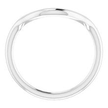 Load image into Gallery viewer, Sterling Silver Band for 14 mm Round Ring
