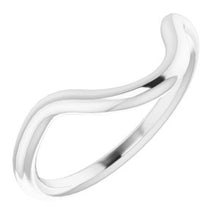 Charger l'image dans la galerie, Sterling Silver Band for 11 x 9 mm Oval Ring
