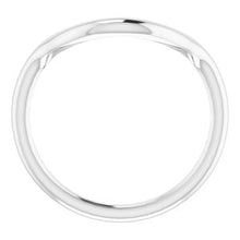 Charger l'image dans la galerie, Sterling Silver Band for 15 mm Round Ring
