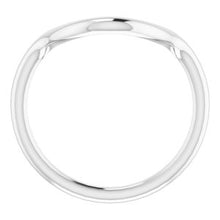 Load image into Gallery viewer, Sterling Silver Band for 15 x 11 mm Oval Ring
