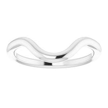 Load image into Gallery viewer, Sterling Silver Band for 8 x 6 mm Oval Ring
