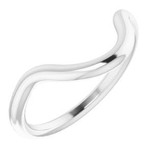 Load image into Gallery viewer, Sterling Silver Band for 12 x 10 mm Oval Ring
