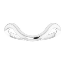Load image into Gallery viewer, Sterling Silver Band for 12 x 10 mm Oval Ring
