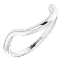 Load image into Gallery viewer, Sterling Silver Band for 14 x 14 mm Cushion Ring
