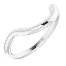 Load image into Gallery viewer, Sterling Silver Band for 12 x 12 mm Cushion Ring

