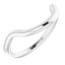 Load image into Gallery viewer, Sterling Silver Band for 15 x 15 mm Cushion Ring
