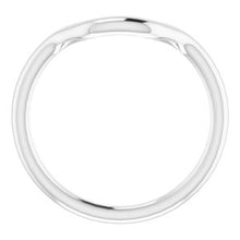 Charger l'image dans la galerie, Sterling Silver Band for 7 x 5 mm Emerald Ring
