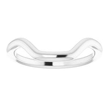 Charger l'image dans la galerie, Sterling Silver Band for 8 x 8 mm Asscher Ring
