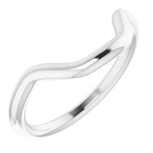 Load image into Gallery viewer, Sterling Silver Band for 10 x 8 mm Emerald Ring

