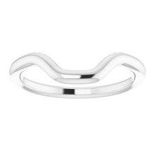 Load image into Gallery viewer, Sterling Silver Band for 6 x 4 mm Emerald Ring
