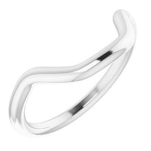 Load image into Gallery viewer, Sterling Silver Band for 12 x 10 mm Emerald Ring
