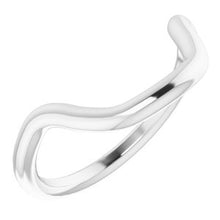 Load image into Gallery viewer, Sterling Silver Band for 16 x 12 mm Emerald Ring
