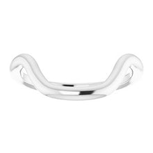 Load image into Gallery viewer, Sterling Silver Band for 16 x 12 mm Emerald Ring
