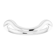 Charger l'image dans la galerie, Sterling Silver Band for 9 x 9 mm Square Ring
