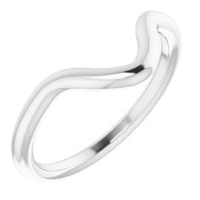 Load image into Gallery viewer, Sterling Silver Band for 8 x 4 mm Marquise Ring
