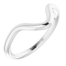 Load image into Gallery viewer, Sterling Silver Band for 9 x 4.5 mm Marquise Ring

