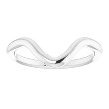 Load image into Gallery viewer, Sterling Silver Band for 9 x 4.5 mm Marquise Ring
