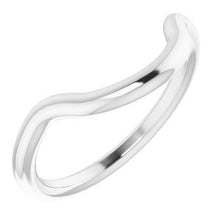 Load image into Gallery viewer, Sterling Silver Band for 11 x 11 mm Cushion Ring
