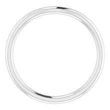 Charger l'image dans la galerie, Sterling Silver Band for 8 mm Round Ring
