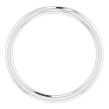 Charger l'image dans la galerie, Sterling Silver Band for 8x6 mm Oval Ring
