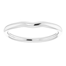Charger l'image dans la galerie, Sterling Silver Band for 7x5 mm Oval Ring

