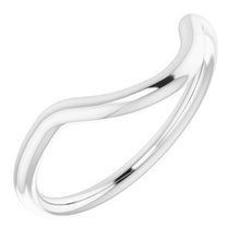 Charger l'image dans la galerie, Sterling Silver Band for 15 mm Round Ring
