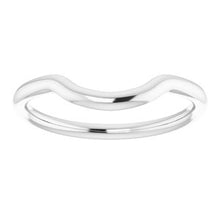 Charger l'image dans la galerie, Sterling Silver Band for 12x10 mm Oval Ring
