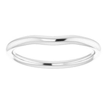 Charger l'image dans la galerie, Sterling Silver Band for 7 mm Cushion Ring
