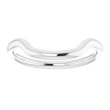 Load image into Gallery viewer, Sterling Silver Band for 15 mm Cushion Ring
