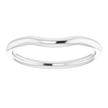 Charger l'image dans la galerie, Sterling Silver Band for 8 mm Cushion Ring
