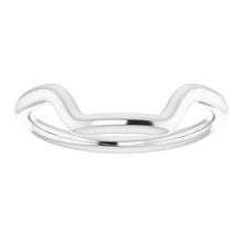 Charger l'image dans la galerie, Sterling Silver Band for 14x10 mm Emerald Ring
