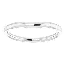 Charger l'image dans la galerie, Sterling Silver Band for 6 mm Square Ring
