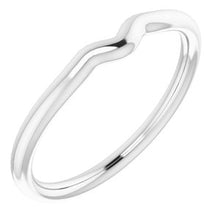 Charger l'image dans la galerie, Sterling Silver Band for 6x3.5 mm Marquise Ring
